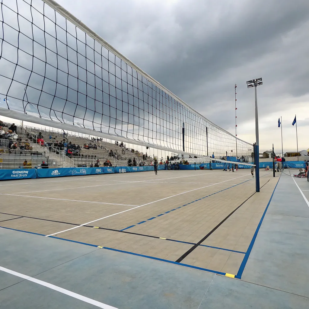 Volleyball court